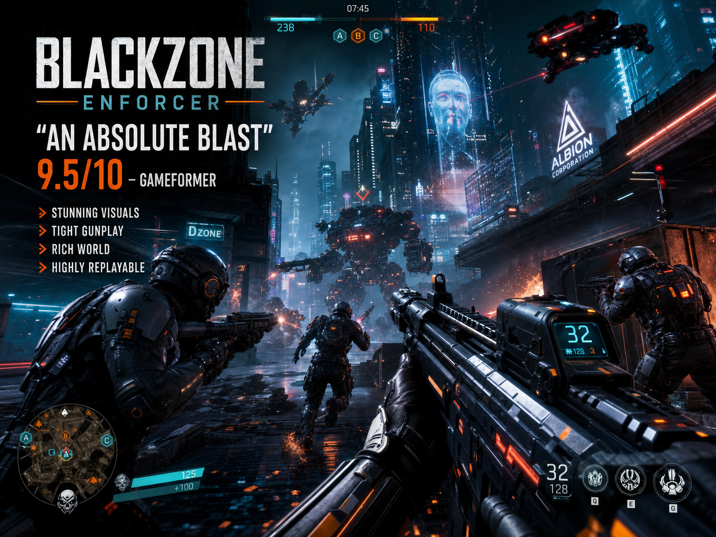 Blackzone Enforcer game screenshot