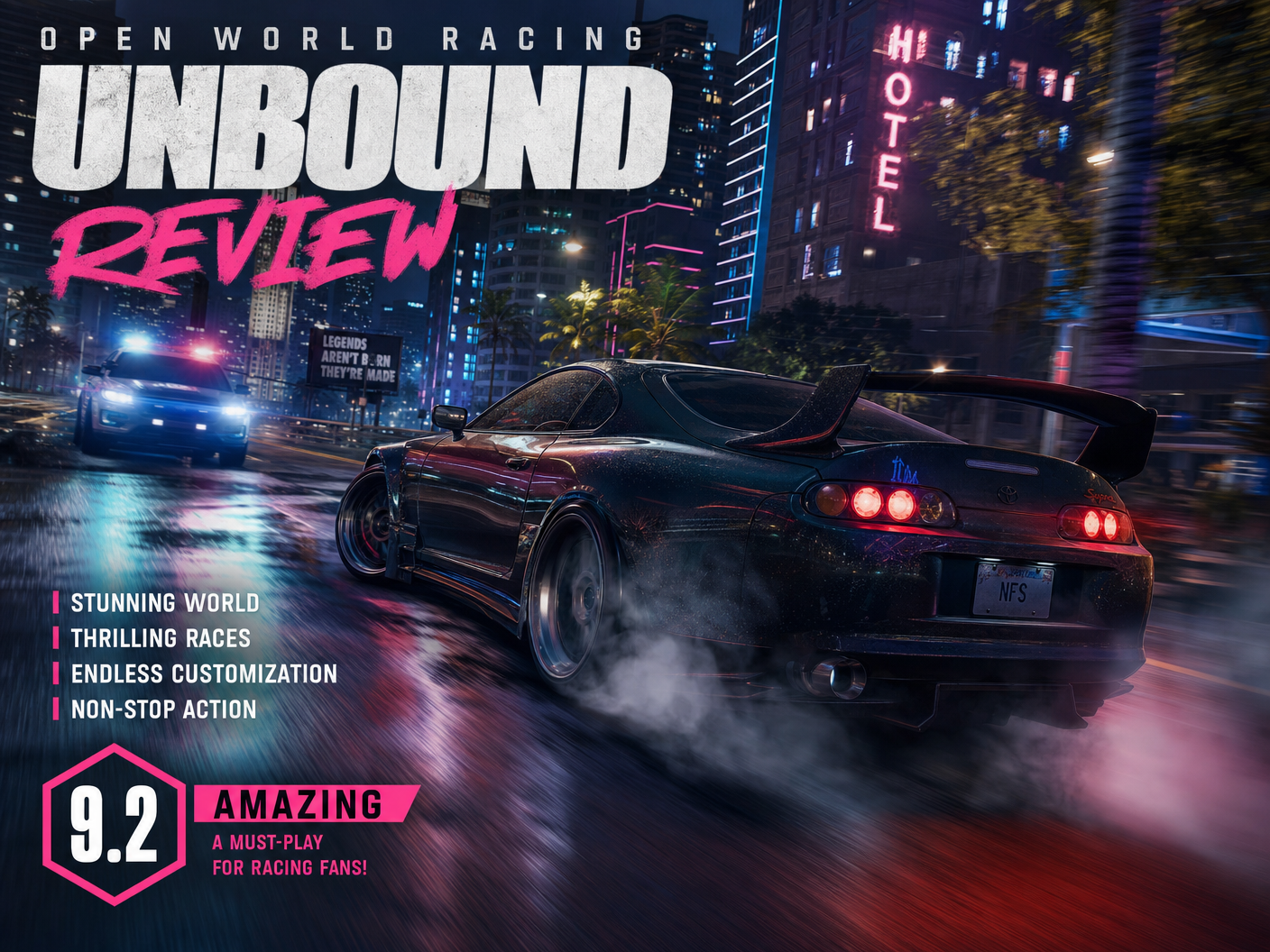 Unbound Racing game artwork